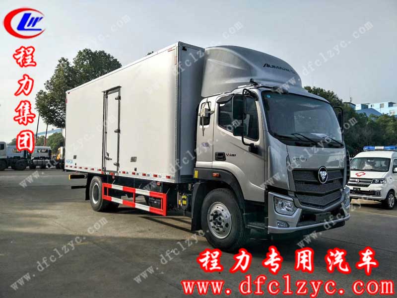 湖北程力集團(tuán)生產(chǎn)的國(guó)五福田歐馬可S5冷藏車(chē)
