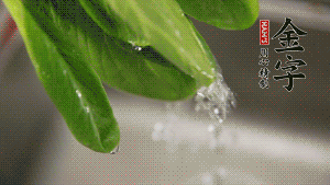 燒一鍋開水，滴一點(diǎn)油，水開后汆燙青菜至斷生即可。